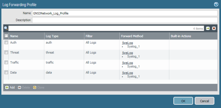 How to configure Syslog Server for Logs Forwarding in Palo Alto Firewall